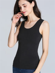 Soft Thermal Underwear Sleeveless Top Women's Lingerie
