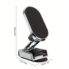 Car Mobile Phone Bracket 360 Rotation Magnetic Suction Base