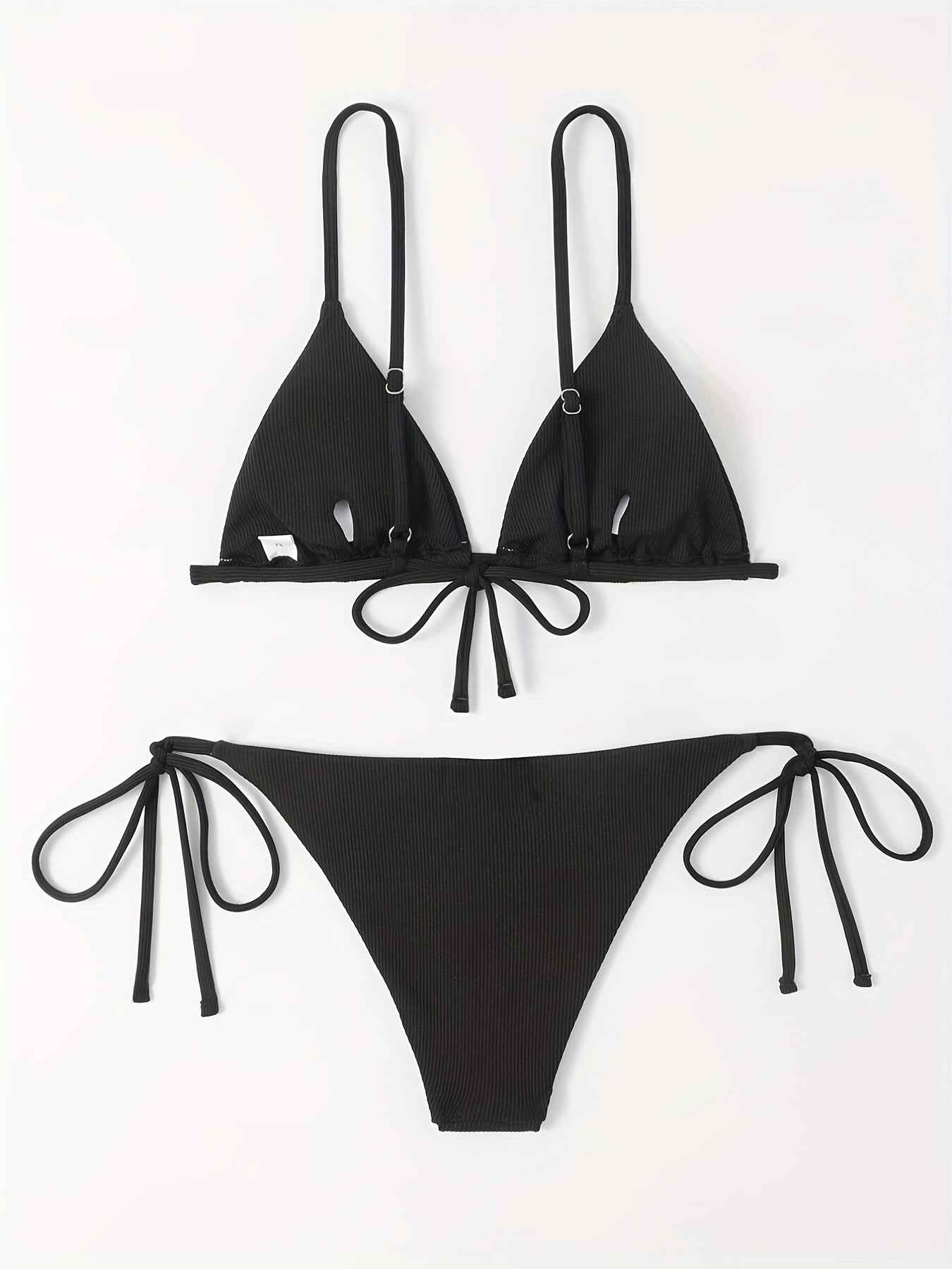 Women's Tie Dye Halter Neck Bikini Set Sexy Swimsuit