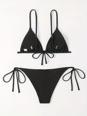 Women's Tie Dye Halter Neck Bikini Set Sexy Swimsuit