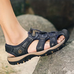 Men's Closed Toe Sandals for Hiking Beach Spring Summer