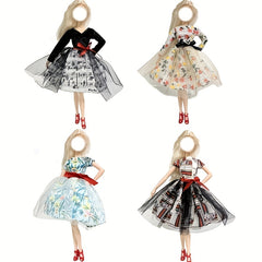 Ballet Dress For 29 97 Cm Doll Outfits Clothes 1 6 Doll Accessories Modern Skirt
