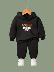 Girls School Mode Hooded Sweatshirt & Sweatpants Set