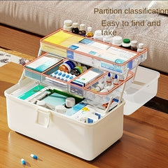 Large Capacity Medicine Box Household Medical Storage Kit
