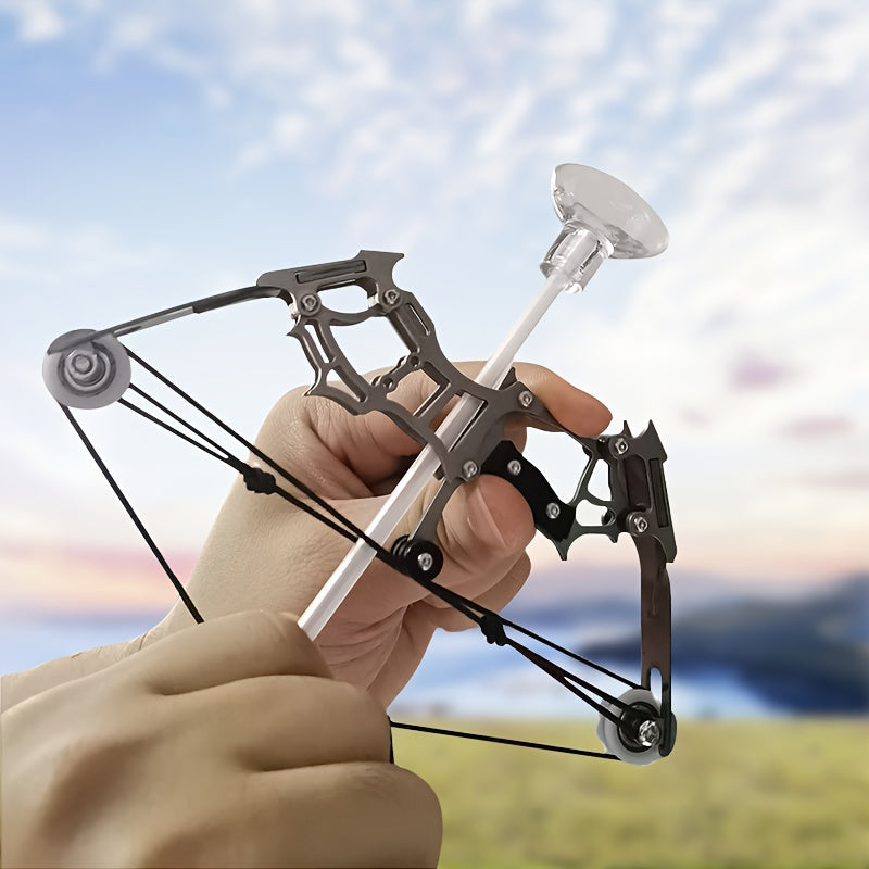 Stainless Steel Mini Bow Decompression Toy for Outdoor Activities