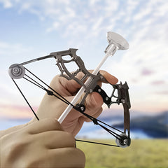 Stainless Steel Mini Bow Decompression Toy for Outdoor Activities