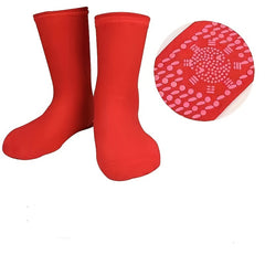 Winter Heated Socks Self Heating Foot Massage Women's Stockings