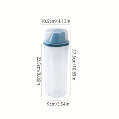 Plastic Sealed Storage Jar Kitchen Miscellaneous Grain Milk Powder Sealed Jar