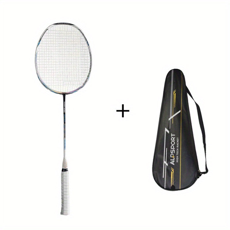 Light Badminton Racket 8U 63g 100 26 32lbs Carbon Fiber SY LTP