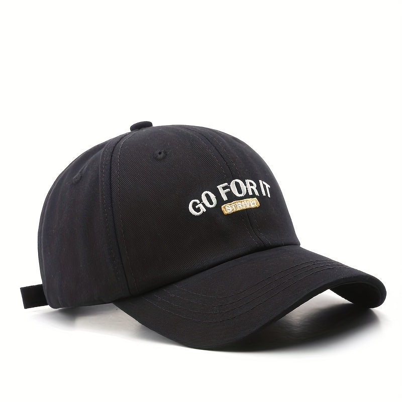 Embroidered Baseball Hat Adjustable Outdoor Sun Hat