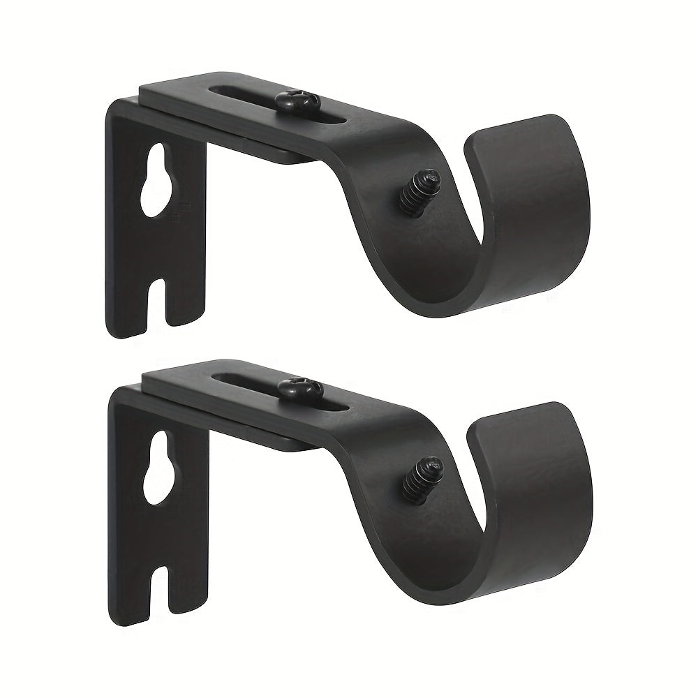 Adjustable Curtain Rod Brackets for Home Decor