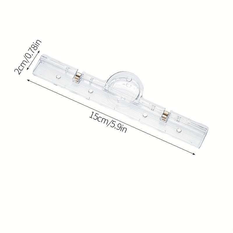 Transparent Tape Magnetic Edge Folder Bill Folder
