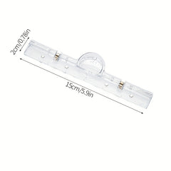 Transparent Tape Magnetic Edge Folder Bill Folder