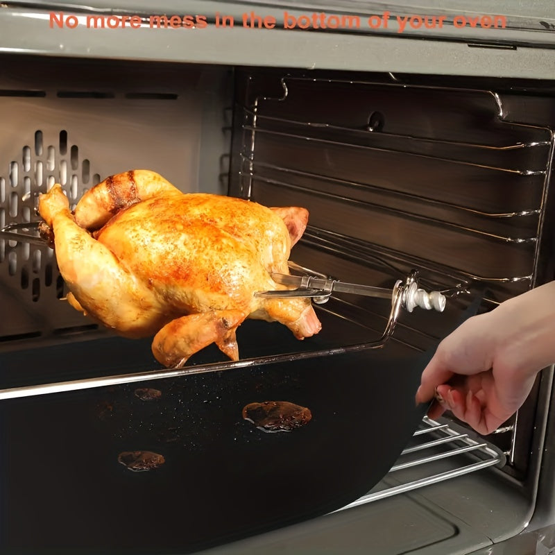 16.5in & 11.6in Oven Liner Non-stick Heat Resistant Grill Mat