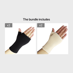 Breathable Fingerless Gloves with Non Slip Grip for Weightlifting