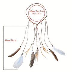 Bohemia Style Feather Headband Hippie Headwear Girls Accessories