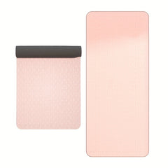 TPE Non-slip Yoga Mat 183x61cm Shock Absorption Fitness Mat