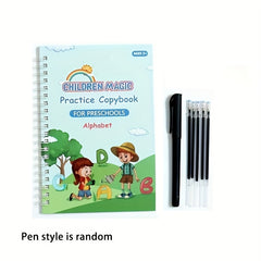 Kids Writing Practice Set Alphabet Workbook with Pen