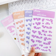 Ribbon Love Ribbon Laser Sticker Waterproof DIY Sticker