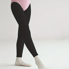 Girls Kids Dance Pants Leggings High Elasticity Footless Tight Pantyhose