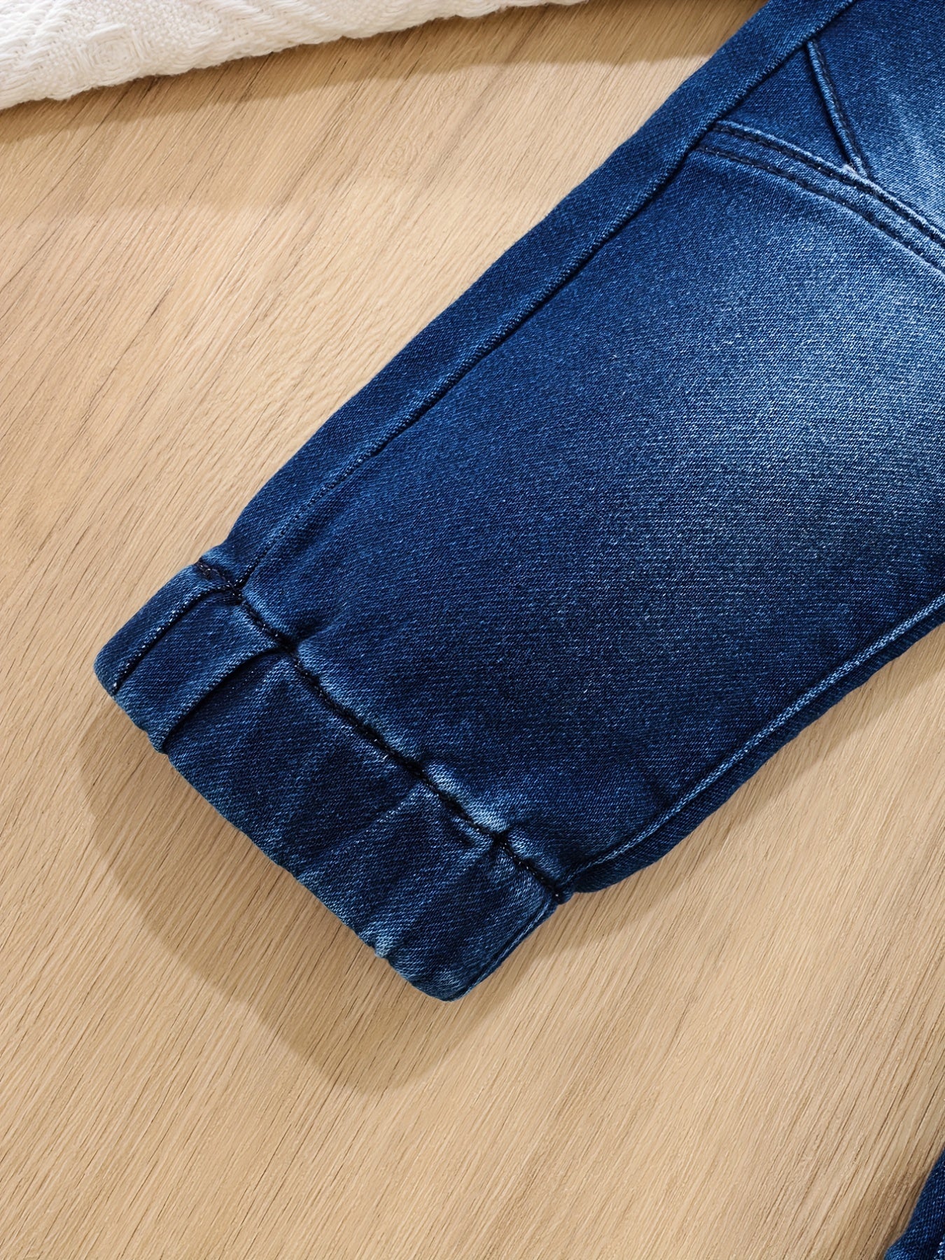 Boys Stretch Denim Long Pants Spring Autumn Outdoor