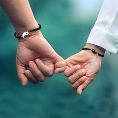 2Pcs Yin Yang Friendship Bracelets Set for BFFs