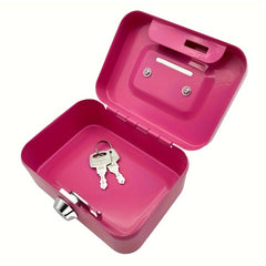 Portable Metal Piggy Bank Storage Box Change Room Decor Home Decor