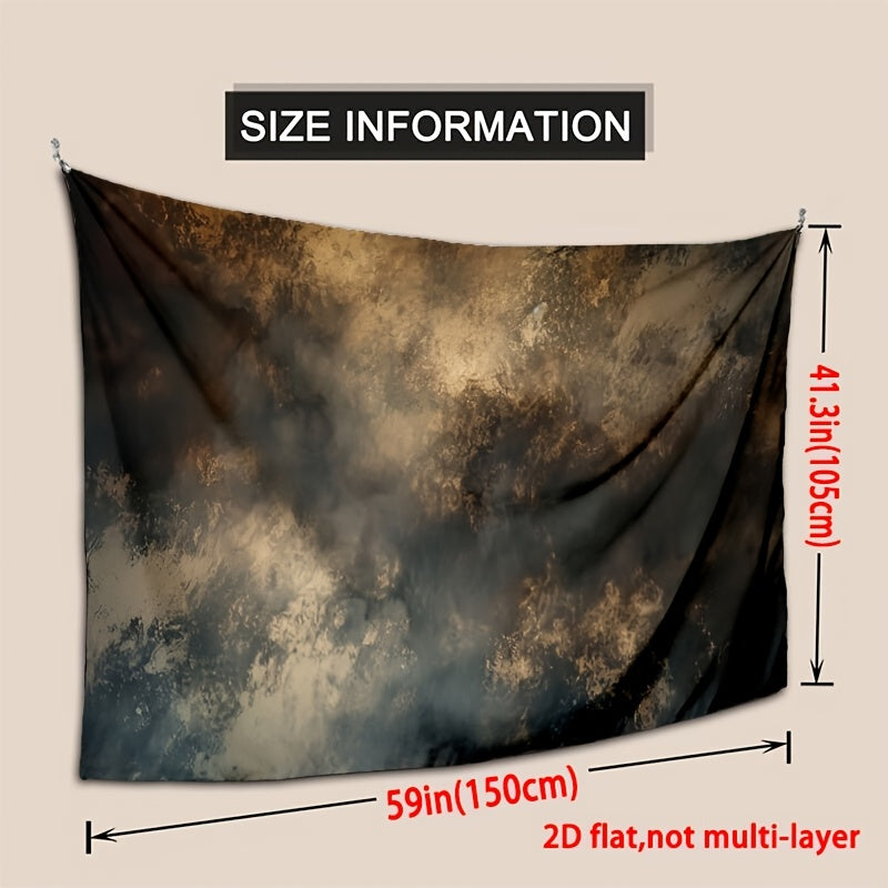 Brown Muslin Abstract Photo Backdrop for Headshots & Parties