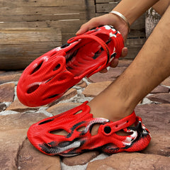 Hollow Lightweight Clogs: Non Slip Foam Runners for Sports