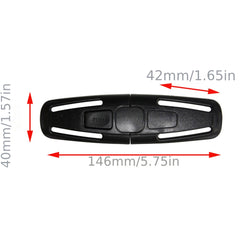 2pcs Car Baby Toddler Safety Seat Strap Belt Chest Clip Latch Nylon