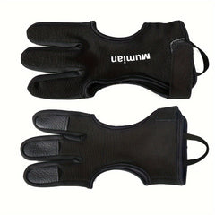 3-Finger Archery Glove for Recurve and Compound Bow