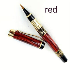 Soft Brush Wolf Hair Small Beauty Pen Metal Rod Water Brush Ink Bag