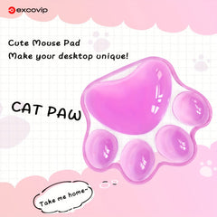 Crystal Cat Claw Wrist Guard Hand Rest for Mouse Hand Pad