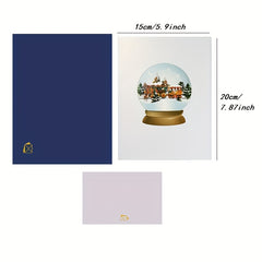 3D Pop up Christmas Card Merry Christmas Handcrafted Greeting Card