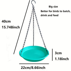 Bird Feeder Tray Garden Hanging Wild Bird Feeder Bird Bath