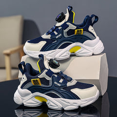Boy's Reflective Chunky Shoes With Rotating Buckle