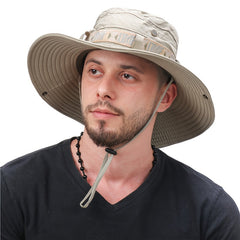 Breathable Wide Brim Sun Hat for Outdoor Activities