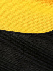 Men's 69 Embroidery Ice Hockey Jersey Vintage Stripe V Neck Long Sleeve