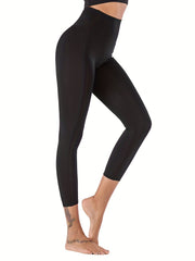 High Waist Yoga Leggings Cropped Fitness Pants