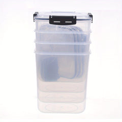 4pcs Large Capacity Airtight Food Storage Containers BPA Free