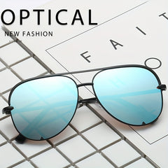 Men's Pilot Sunglasses with Glasses Case