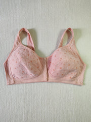 Daisy Print Buckle Front Soft Bralette