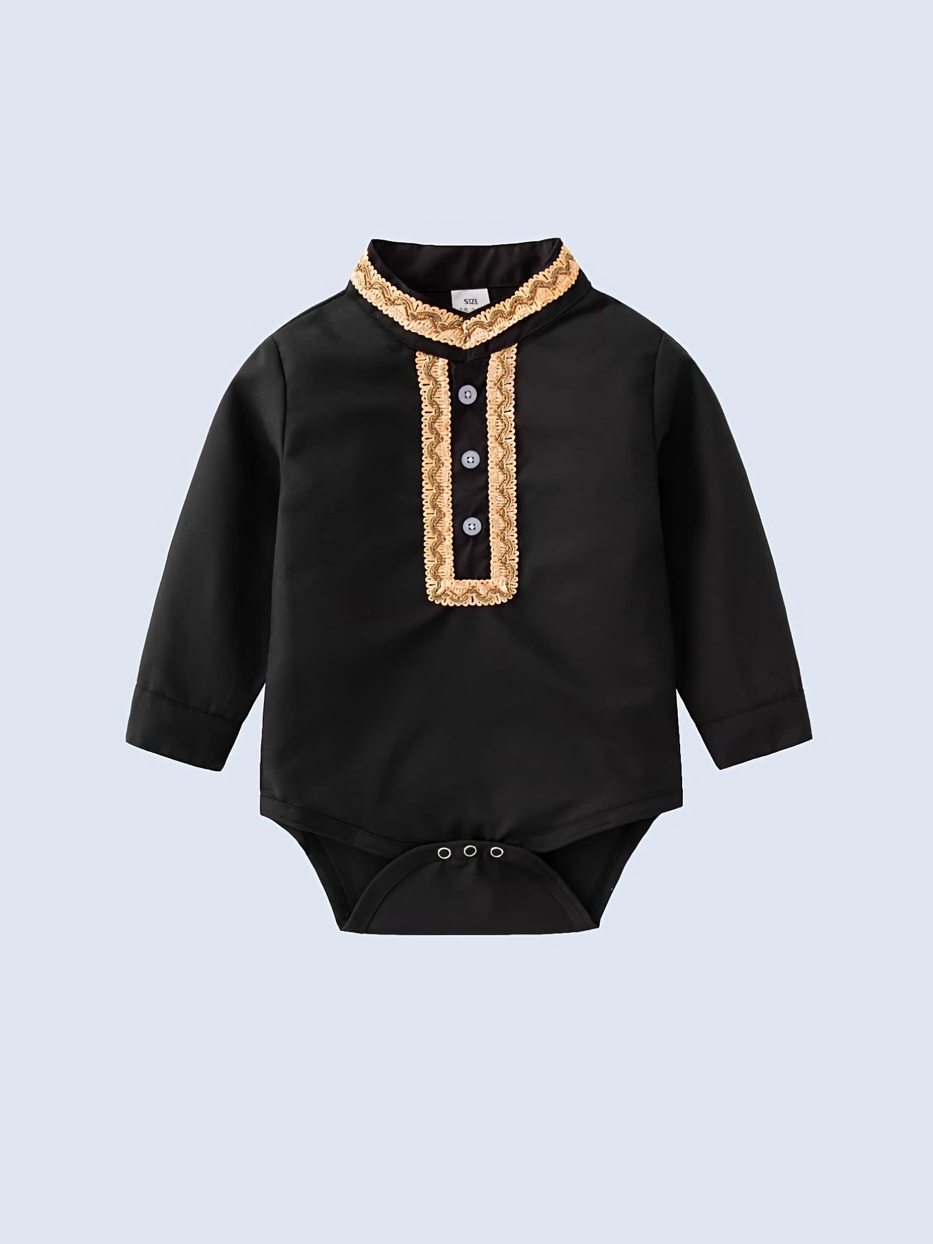 Baby Boys Triangle Shirt Romper Gentleman Jumpsuit