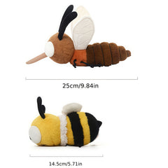 Mosquito and Bee Plush Stuffed Animals Gift Set
