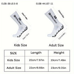Non-slip Soccer Socks Breathable Sweat-absorbing Outdoor Sports Crew Socks