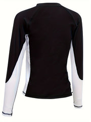 Men's Quick Drying Wetsuit Set Long Sleeve Jacket & Shorts