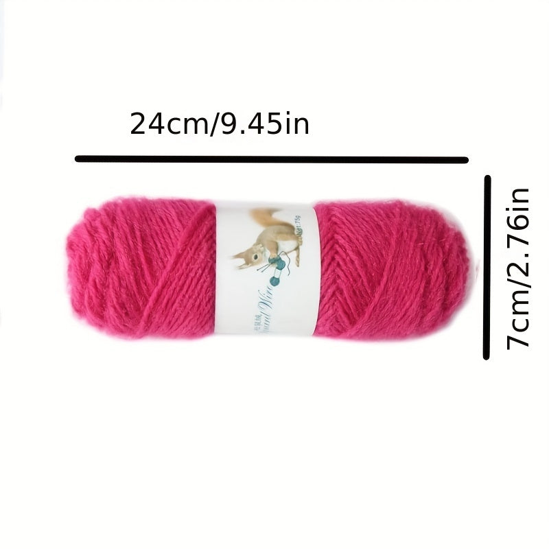 6pcs Soft Yarn for Knitting Crochet Sweater Shawl Scarf 75g pc