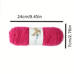 6pcs Soft Yarn for Knitting Crochet Sweater Shawl Scarf 75g pc