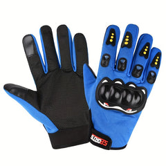 Touchscreen Full Finger Motorcycle Gloves for Outdoor Sports