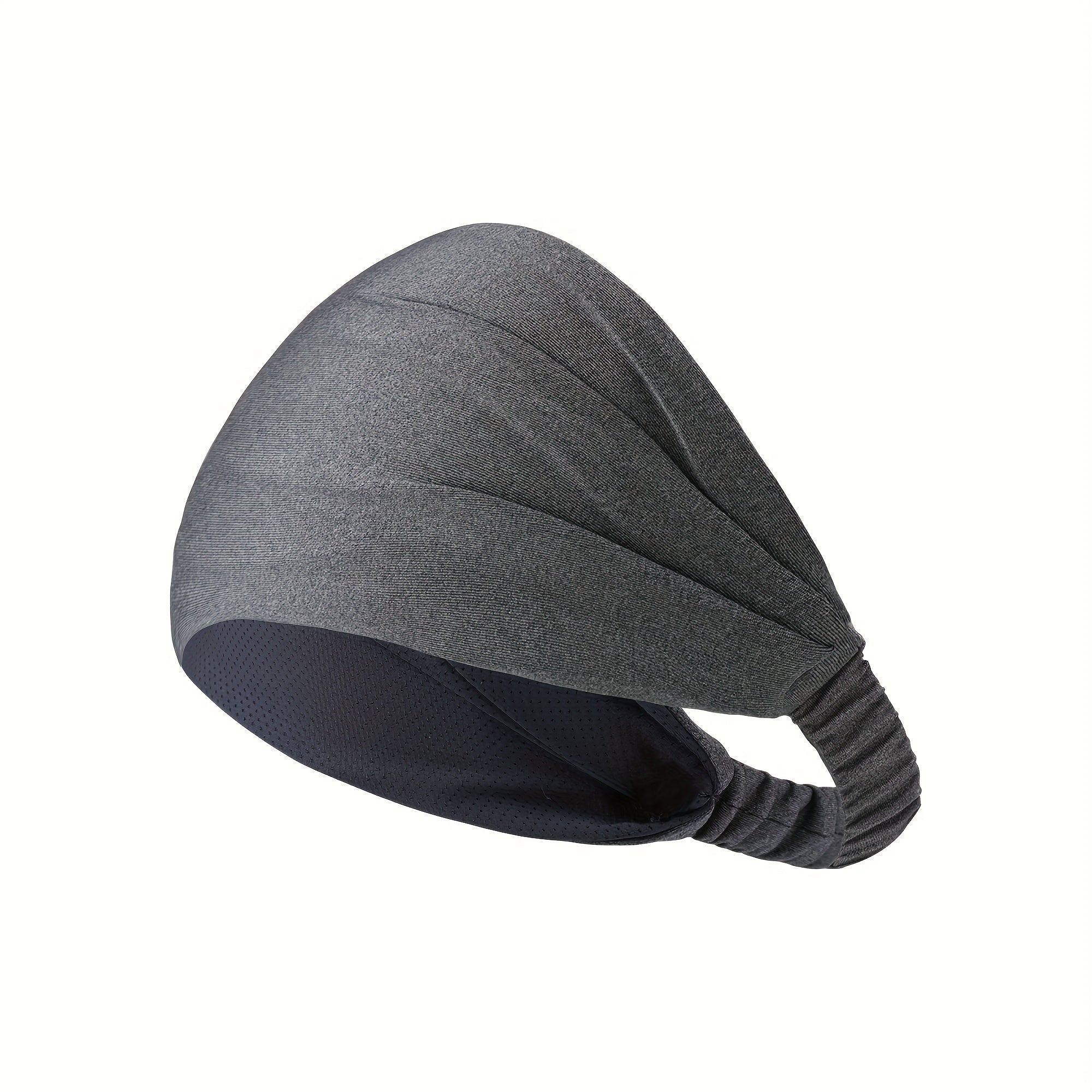 Men's Athletic Headband Sweat Absorbent Non Slip Sports Band Quick Dry